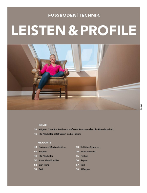 Leisten und Profile